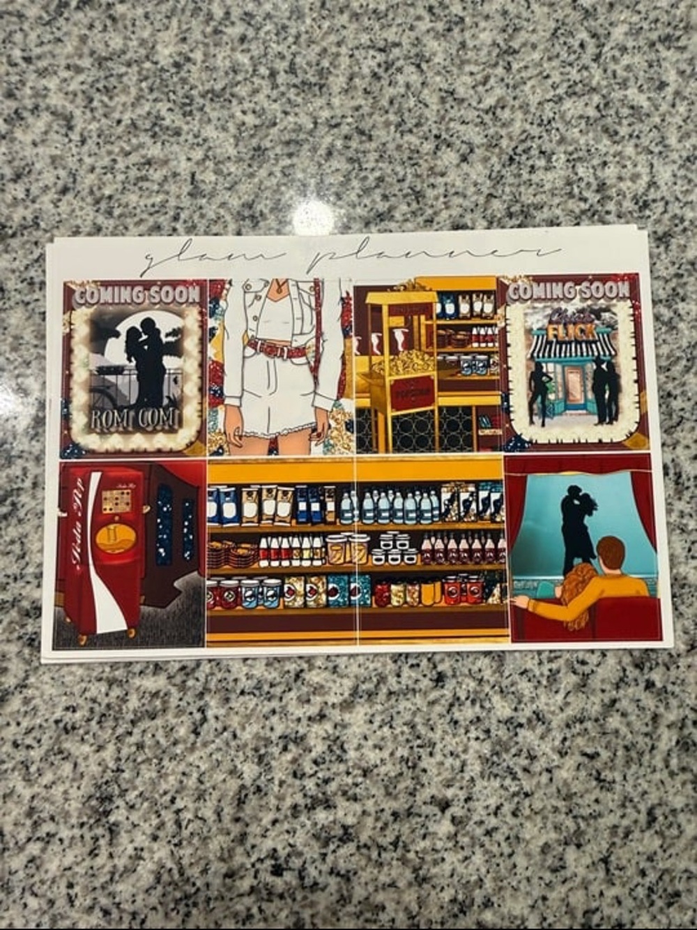 Glam Planner Sticker Kit